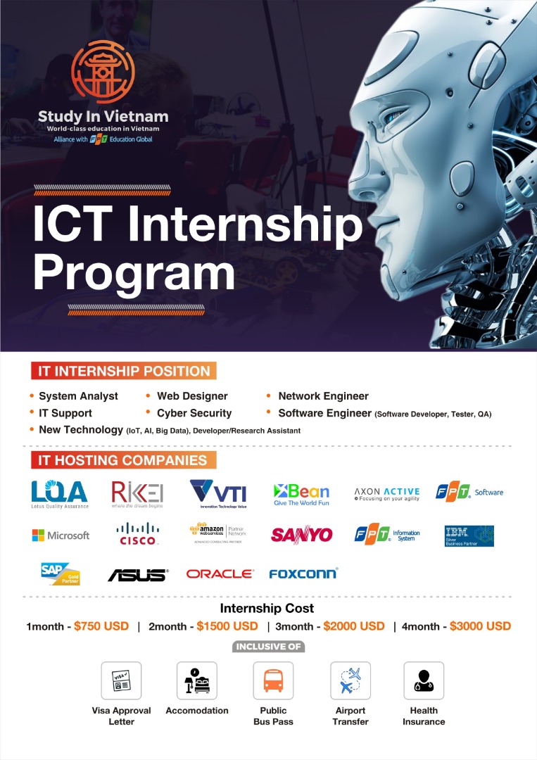 1.ICT Internship Flyer