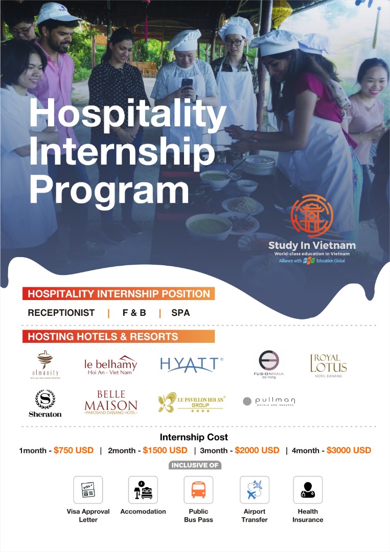 2.Hospitality Internship Flyer