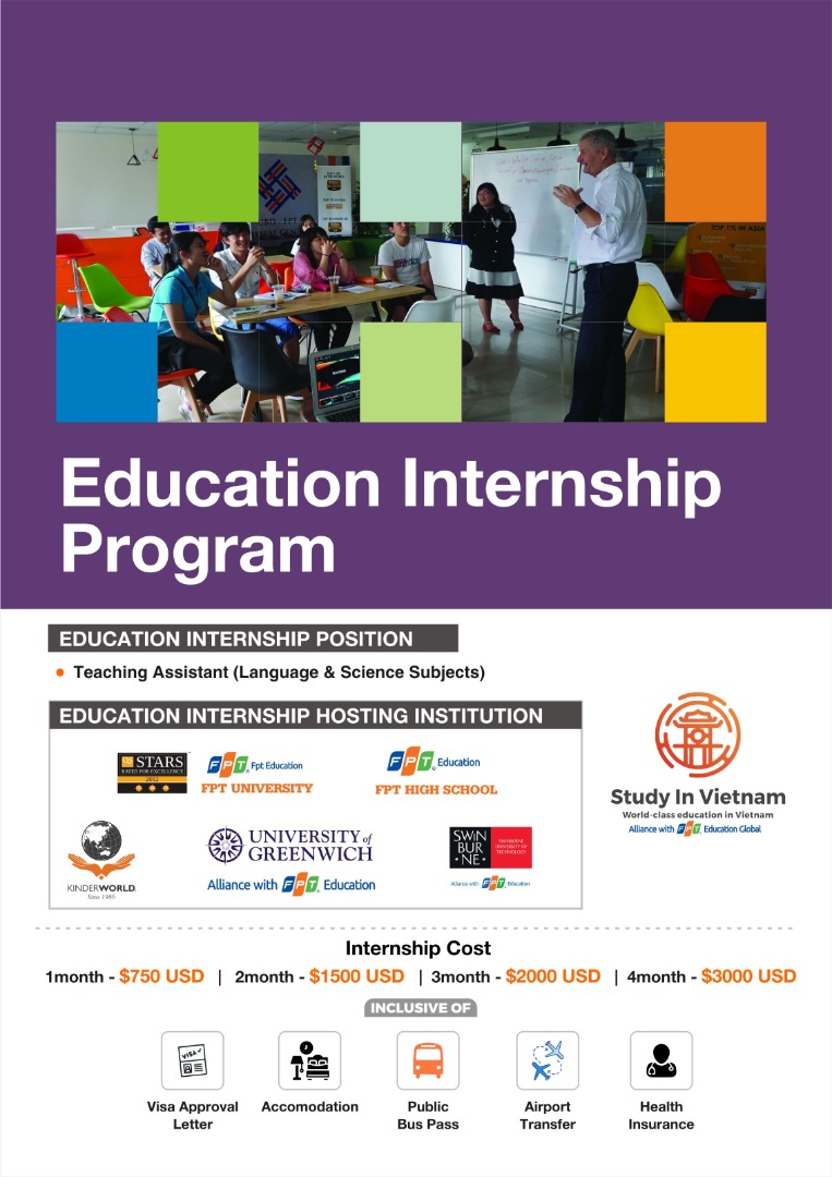 3.Education Internship Flyer